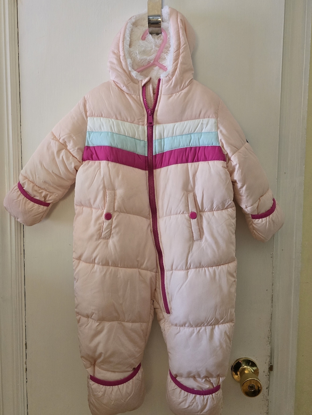 Free Country Infants Snowsuit, Pink, 24 Months